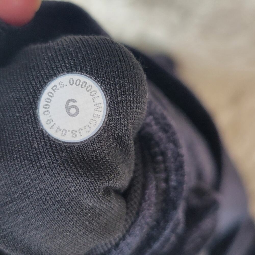 Lululemon Wunder Lounge High-Rise Tight 28" Velvet Black Size 6 - Picture 8 of 8